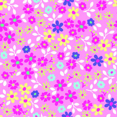 Floral background for textiles.