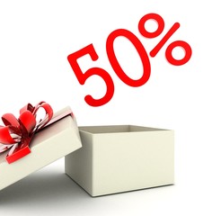 3d Render Illustration. percentages.