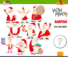 how many Santa Claus characters game for children