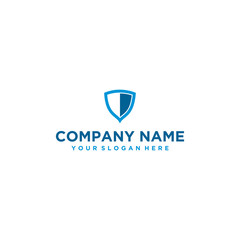 Vector design of a security logo for a company