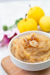 Compote de poires nashi
