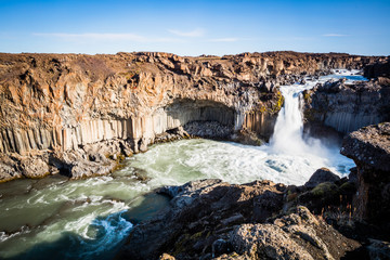 Aldeyjarfoss, waterfall in Iceland