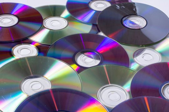 Old compact discs