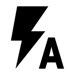 Automatic flash icon vector illustration