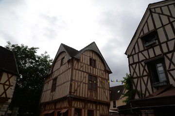 Fachwerkhaus in Provins, Frankreich