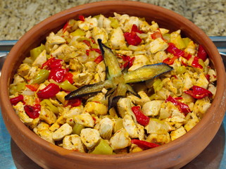 Sauteed Chicken in Casserole