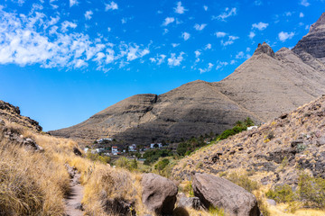 Volcanic landscape in Gran Canaria
