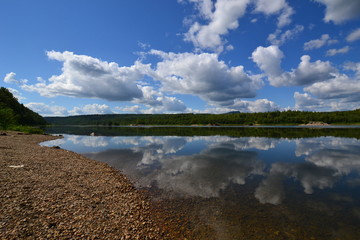 northern silence: clouds above Vishera