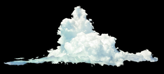 white clouds on a black background