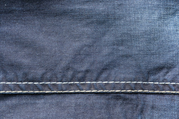 Texture of blue denim pants