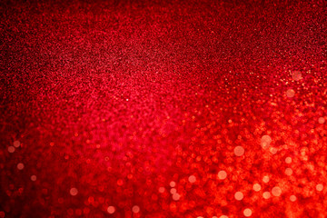 Red glitter abstract christmas background