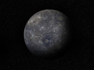 planet Mercury 3D