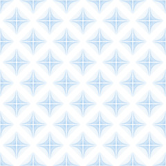 Abstract blue rhombus wave lines background texture in geometric ornamental style. Seamless design