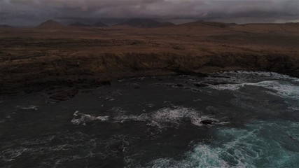 Breaking over the waves