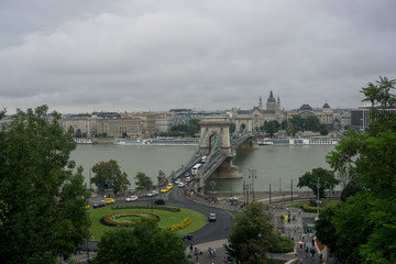 Obraz premium Bridge in Budapest