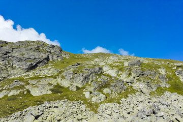 Landscape near Orlovets peak, Rila Mountain, Bulgaria