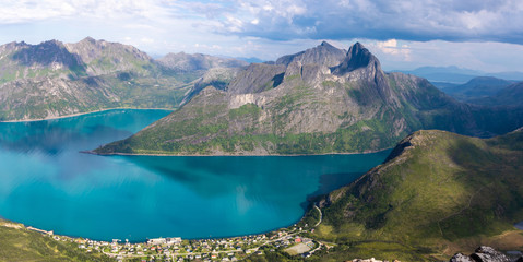 Panorama von Segla Senja, Norwegen