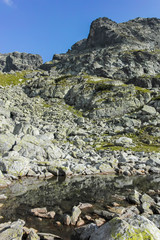 Landscape near Orlovets peak, Rila Mountain, Bulgaria