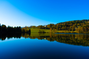 Maltschacher See in Kärnten mit Reflektion