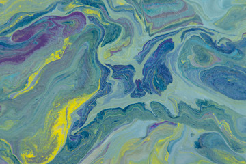 Fototapeta na wymiar Abstract background made with fluid art technique.