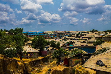 campo refugiados rohingya tras el monzon