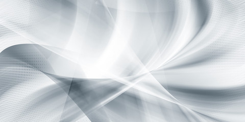 Gray halftone pattern with white line motion backdrop wallpaper. Clean Grey geometric background.