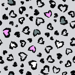 Animal print, leopard texture background