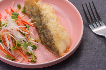 鱈のバターソテー