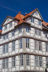 old historic houses in Hanover old town