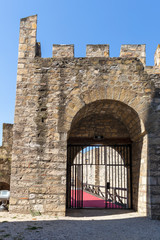 Fototapeta premium Smederevo Fortress at the coast of the Danube River, Serbia
