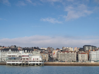 Santander from the Cantabrian Sea