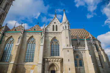 St Matthias Church in Budapest, Hungary
