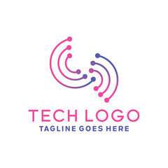 Tech Logo Design Inspiration For Business And Company