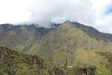 view of the mountains
