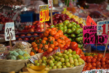 Frutas en mercado