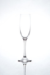 wine glass, glassware, glass.  Advertising glass and drinks on a light background. Champagne glass,  wine glass