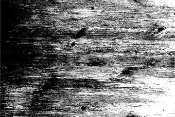 Obraz premium Distressed overlay texture of rough surface, wooden wall. Grunge background. One color graphic resource.