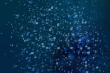 dark, blue, sea, with snowflakes background, the basis for the designer, copy space