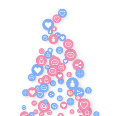 Social media marketing, Communication