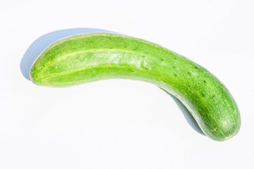 Cucumber on white background