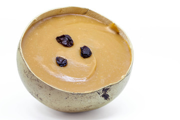 Traditional milk sweet from the Valle del Cauca region of Colombia called Manjar Blanco