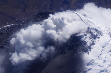 COTOPAXI VOLCANO CRATER AVIATION