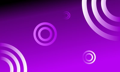 white and purple and black gradation circles for the base are arranged abstractly. suitable for background