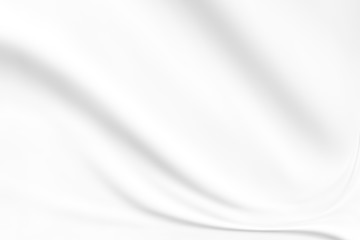 abstract smooth elegant white fabric texture background,flowing satin waves