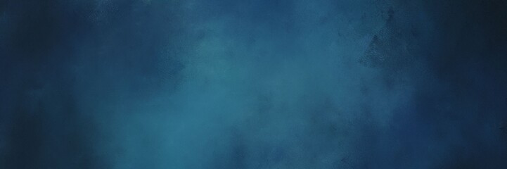 abstract painting background texture with dark slate gray, teal blue and very dark blue colors and space for text or image. can be used as header or banner