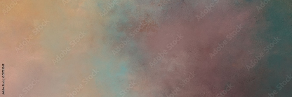 Poster abstract painting background texture with gray gray, dark slate gray and rosy brown colors and space for text or image. can be used as header or banner