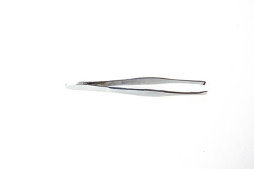 Tweezer isolated on white background