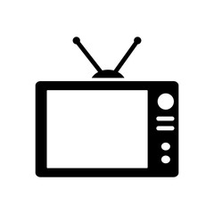 Television Icon Vector Design Template