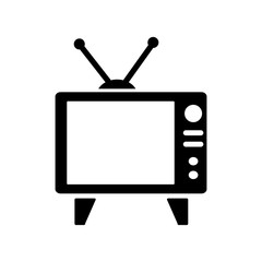 Television Icon Vector Design Template