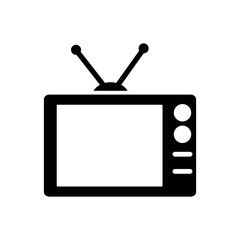 Television Icon Vector Design Template